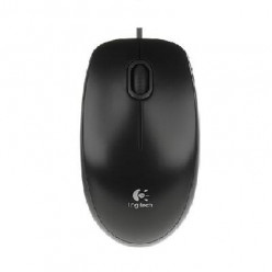Logitech B100 Optical Mouse, 800 dpi, cable 1.8m, Black, USB, OEM